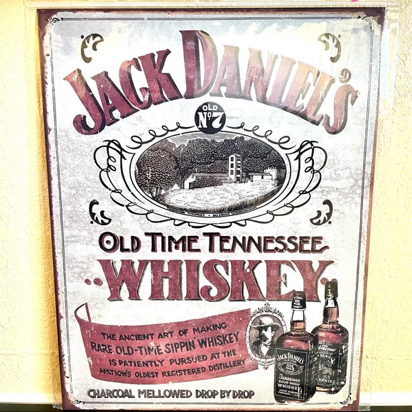 NEW Jack Daniels Whiskey Beer Metal Sign - Picture 1 of 4